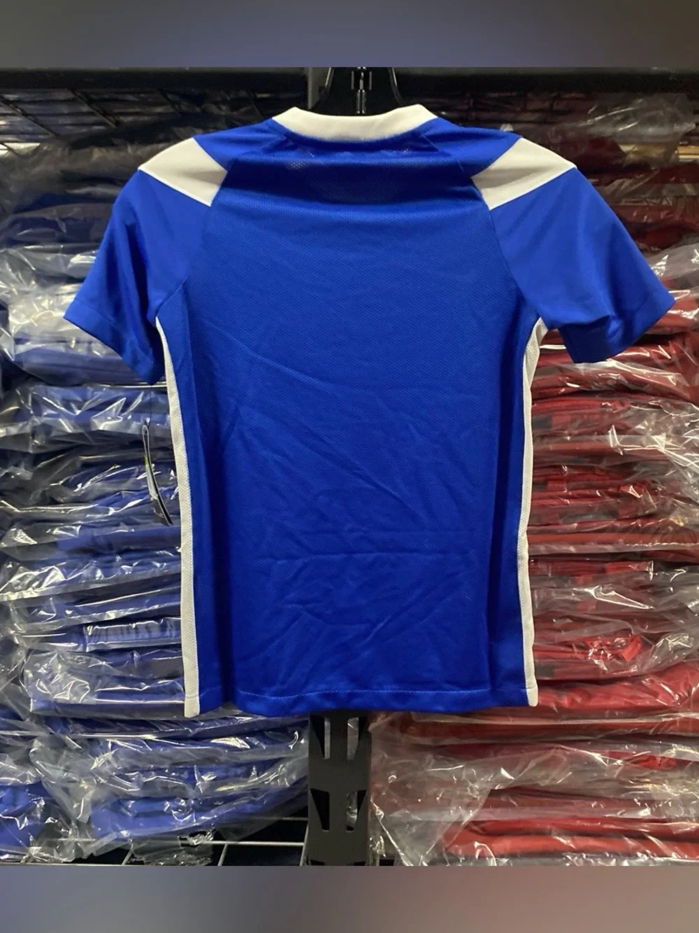 Nike Derby III Soccer Jersey NWT Kids Small Blue/White DRI-FIT CW3834-480